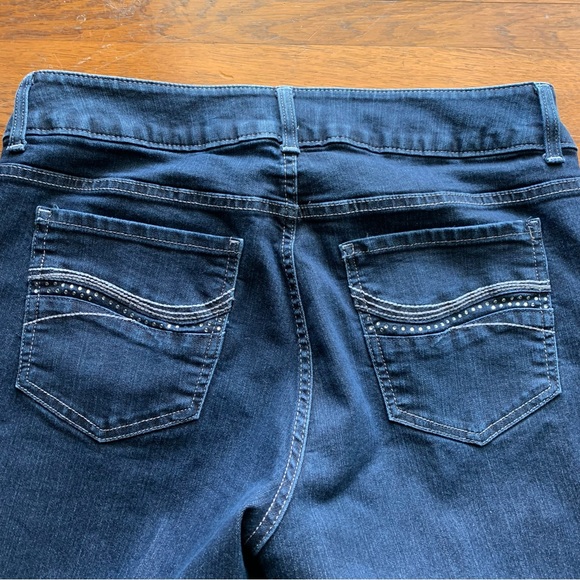 Riders by Lee Mid Rise Boot Cut Jeans * 14 Petite - Picture 3 of 14